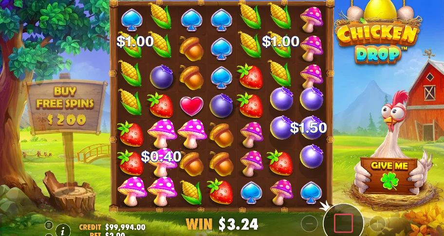 Chicken Drop Game