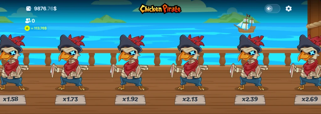 Chicken Pirate Game Demo