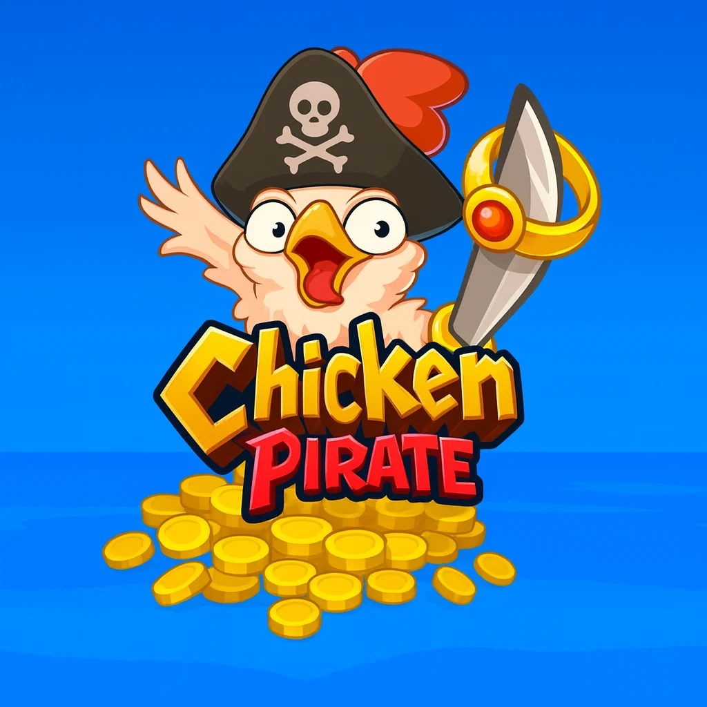 Chicken Pirate Logo