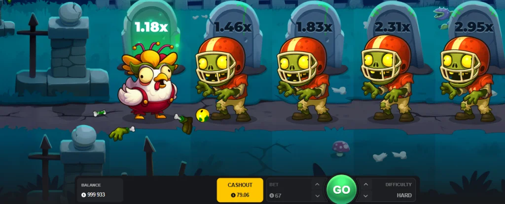 Chicken vs Zombies Game