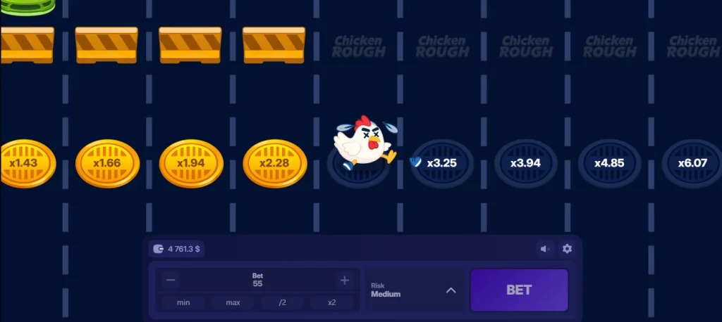 Demo Game Chicken Rough