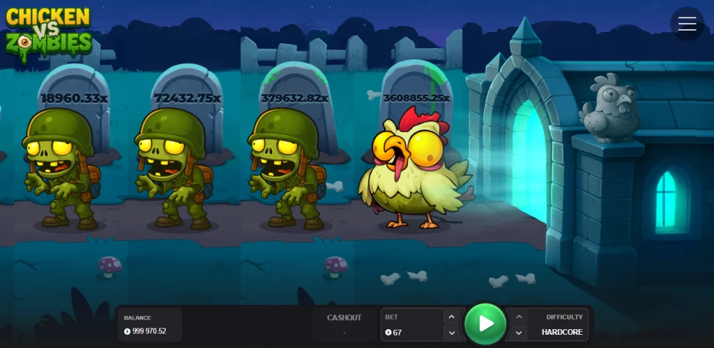 Demo Game Chicken vs Zombies