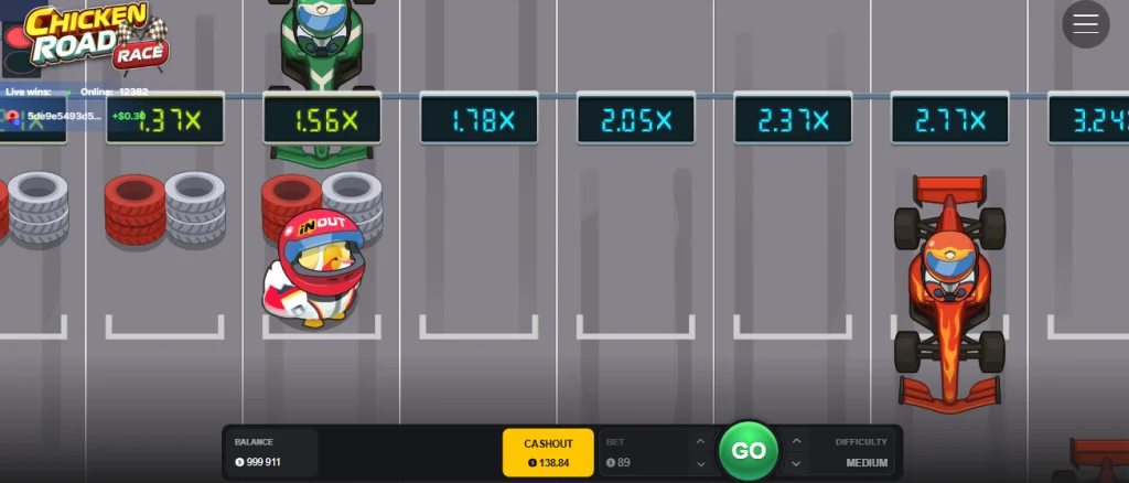 Game Chicken Road Race