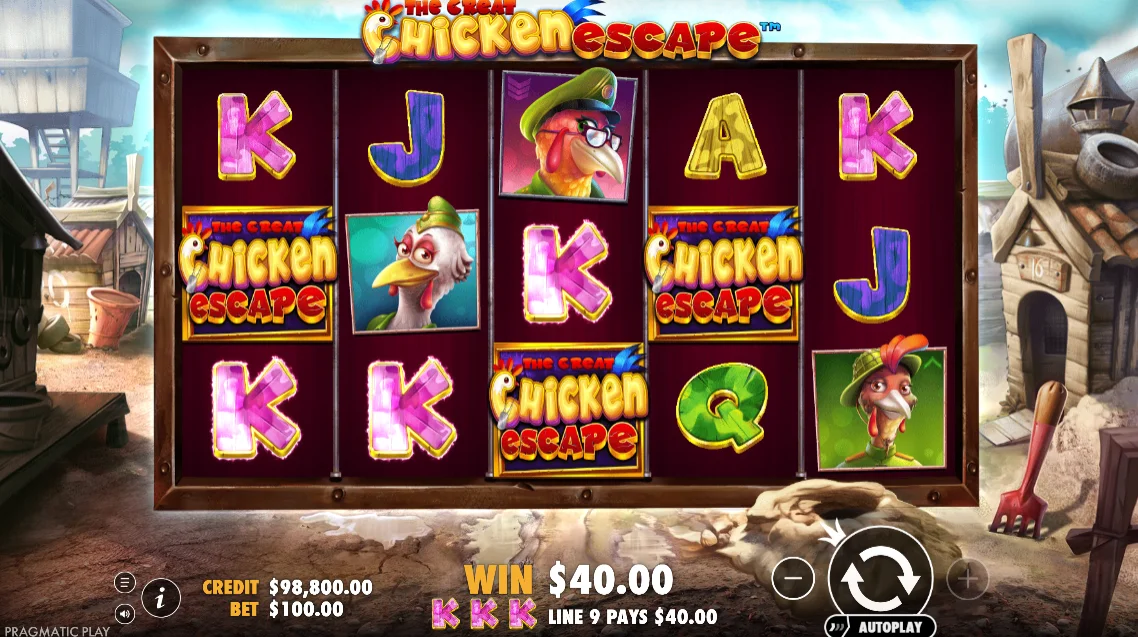 Game The Great Chicken Escape