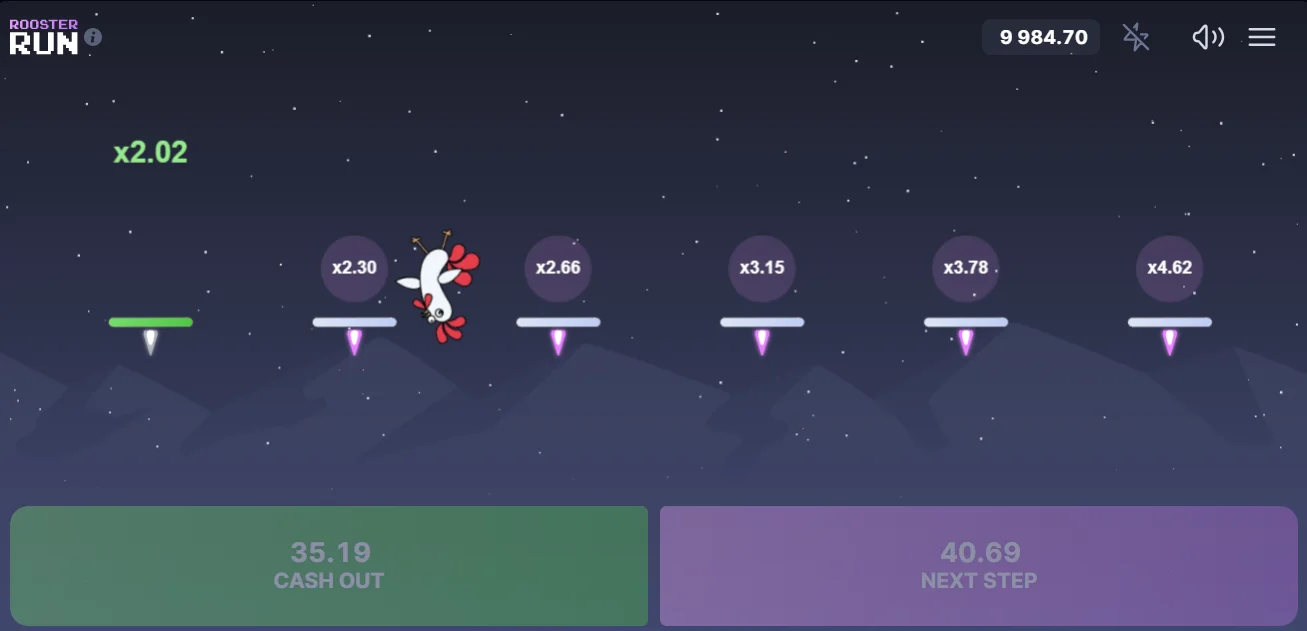 Rooster Run Game Demo