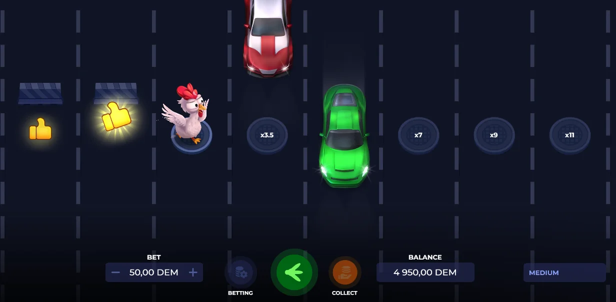 Uncrossable Rush Demo Game