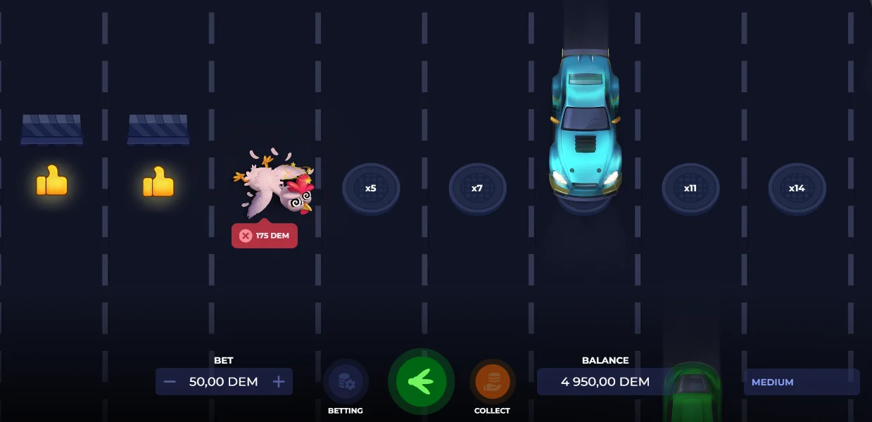 Uncrossable Rush Game Demo